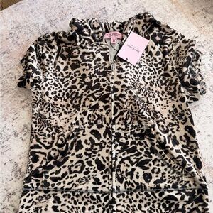 Juicy Couture Leopard Velour Set – Size M – NWT ✨